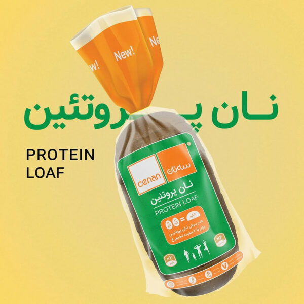 نان پروتئین سه نان - 540 گرم